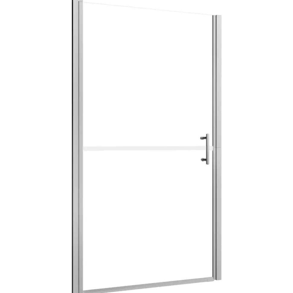 vidaXL Douchedeur mat 81x195 cm gehard glas
