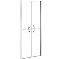 vidaXL Douchedeur 71x190 cm ESG transparant
