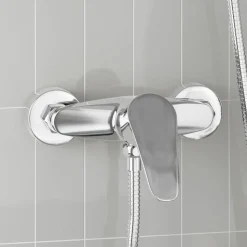 vidaXL Douchemengkraan Chroom G 1 / 2 inch