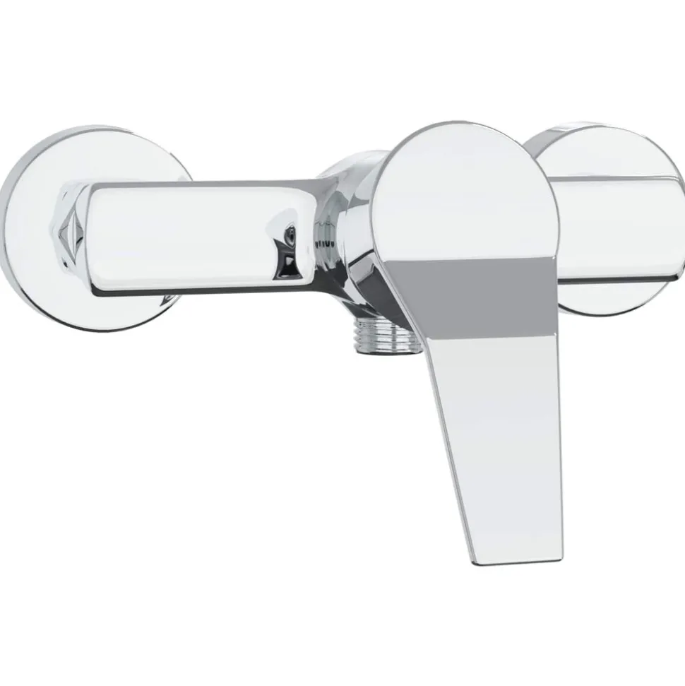 vidaXL Douchemengkraan Chroom G 1 / 2 inch Messing
