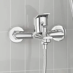 vidaXL Douchemengkraan Chroom G 1 / 2 inch