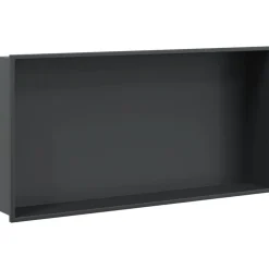 vidaXL Douchenis 62x32x9 cm roestvrijstaal matzwart