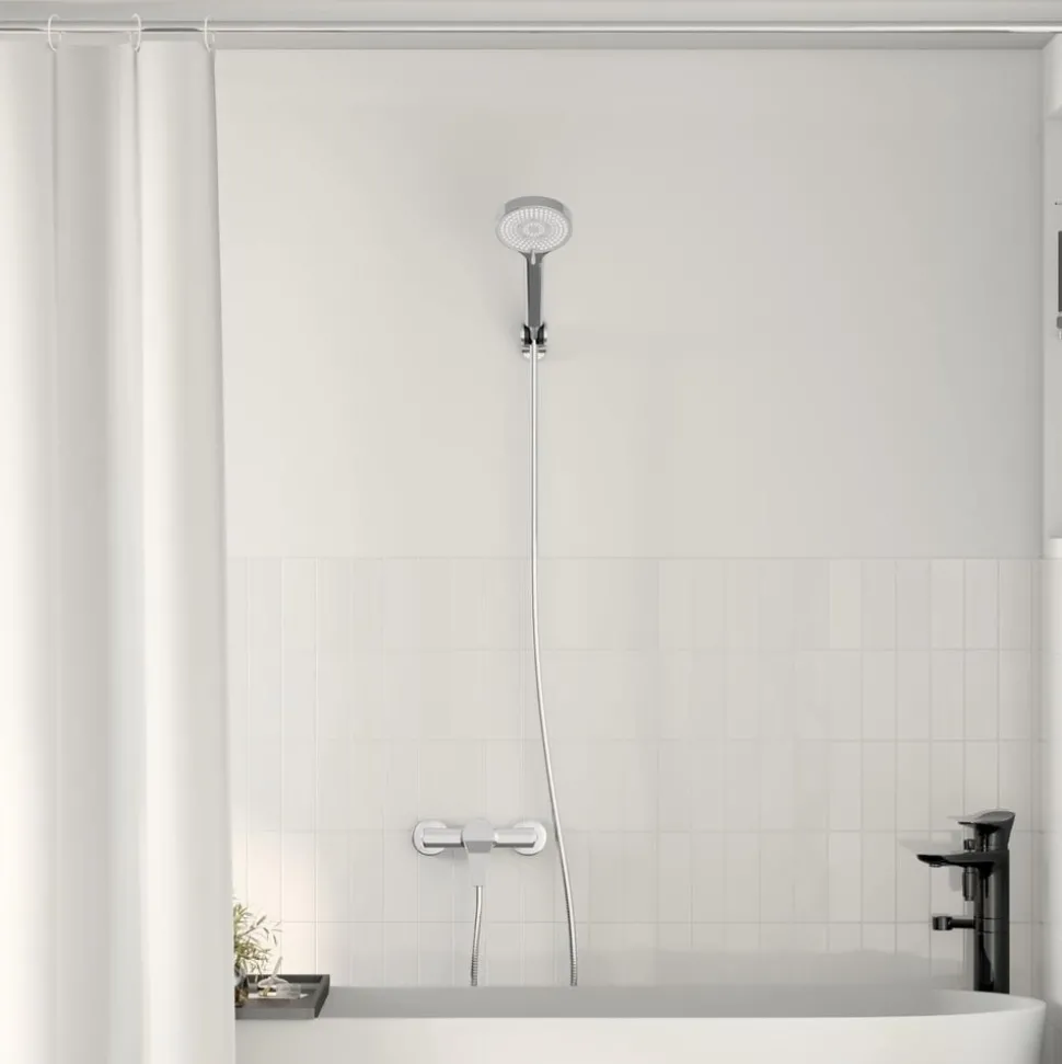 vidaXL Doucheset Chroom G 1 / 2 inch Koper