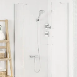 vidaXL Doucheset Chroom G 1 / 2 inch Koper