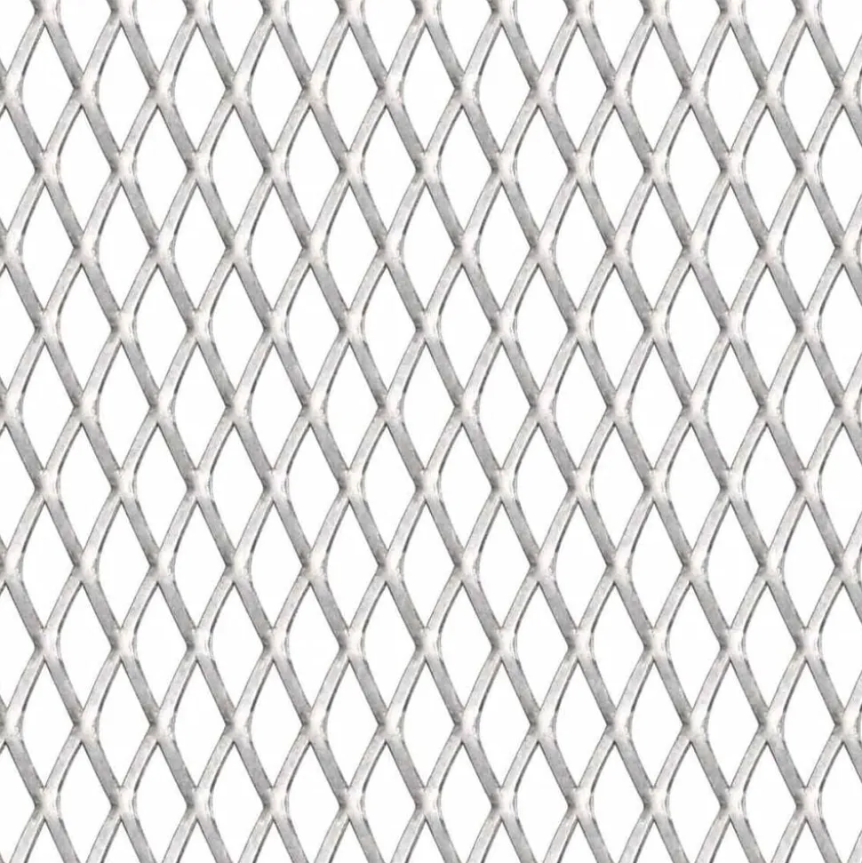 vidaXL Draadhek 50x50 cm 20x10x2 mm roestvrij staal