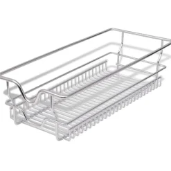 vidaXL Draadmanden uittrekbaar 2 st 300 mm zilverkleurig