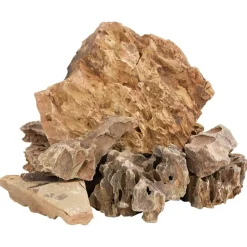 vidaXL Drakenstenen 10 kg 5-30 cm bruin