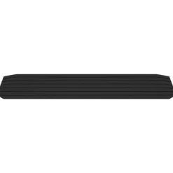 vidaXL Drempelhulp 110x21x2,5 cm rubber