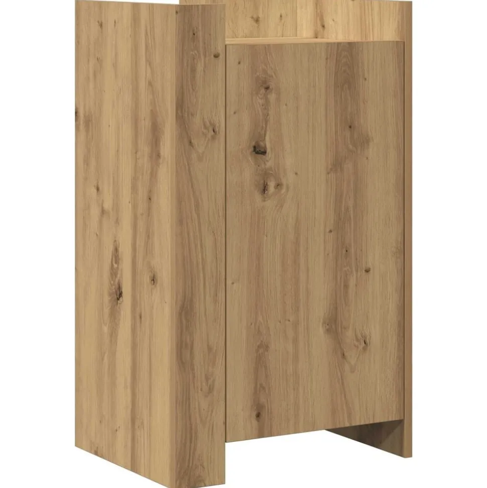 vidaXL Dressoir Artisan Eiken 45 x 35 x 75 cm