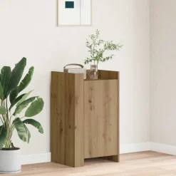 vidaXL Dressoir Artisan Eiken 45 x 35 x 75 cm