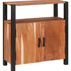 vidaXL Dressoir Bruin 70 x 30 x 75 cm Massief Acaciahout