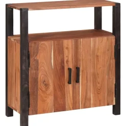 vidaXL Dressoir Bruin 70 x 30 x 75 cm Massief Acaciahout
