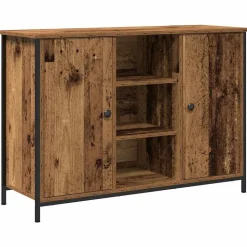 vidaXL Dressoir Oudhout 100 x 35 x 70 cm