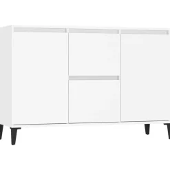 vidaXL Dressoir 102x35x70 cm bewerkt hout wit