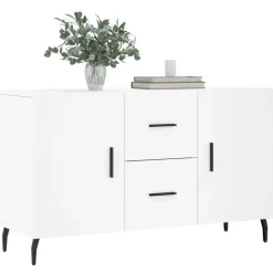 vidaXL Dressoir 100x36x60 cm bewerkt hout wit