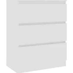 vidaXL Dressoir 60x35x76 cm bewerkt hout wit