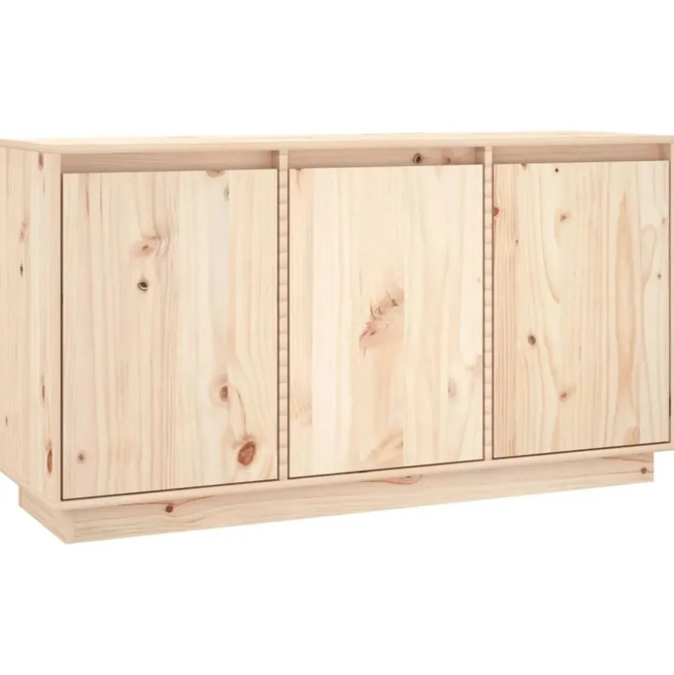 vidaXL Dressoir 111x34x60 cm massief grenenhout