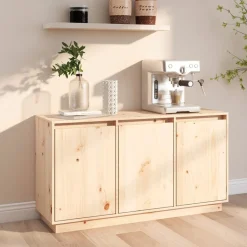 vidaXL Dressoir 111x34x60 cm massief grenenhout