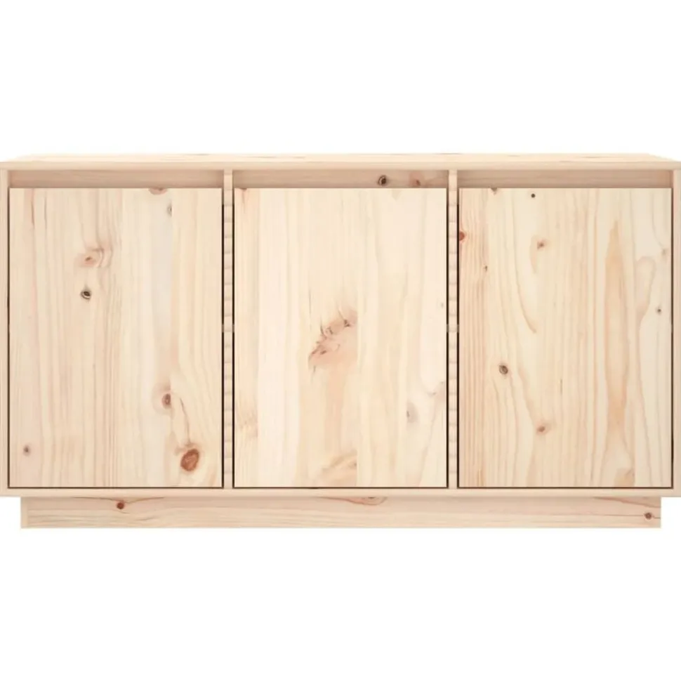 vidaXL Dressoir 111x34x60 cm massief grenenhout