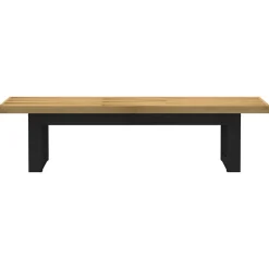 vidaXL Eetbank NOAIN U-vormige poten 180x40x45 cm massief hout