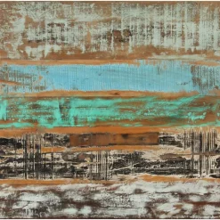 vidaXL Eettafel 82x80x76 cm massief gerecycled hout