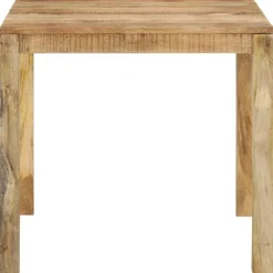 vidaXL Eettafel 82x80x76 cm massief mangohout