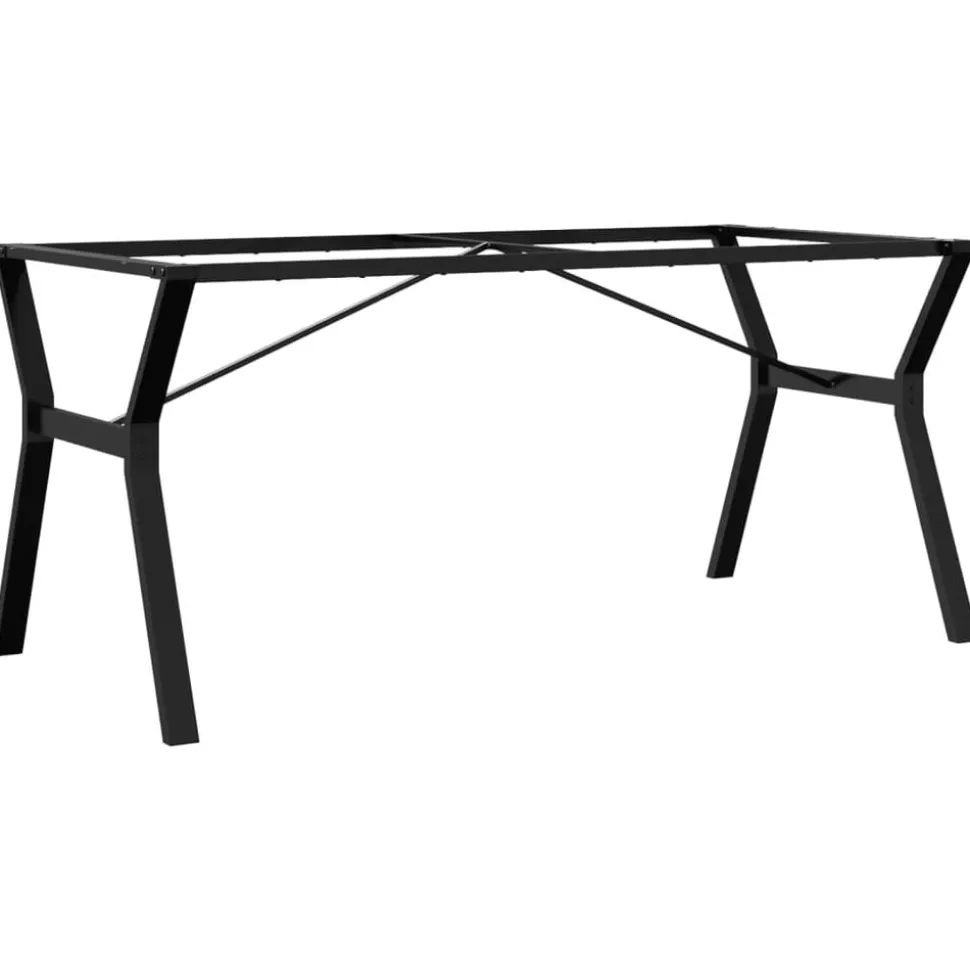 vidaXL Eettafelpoten Y-frame 160x80x73 cm staal