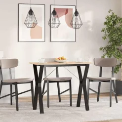 vidaXL Eettafelpoten Y-frame 80x40x73 cm staal