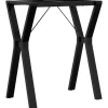 vidaXL Eettafelpoten Y-frame 60x40x73 cm staal