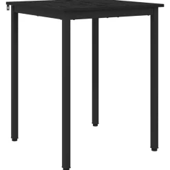 vidaXL Eettafels 60 x 60 x 75 cm METAAL