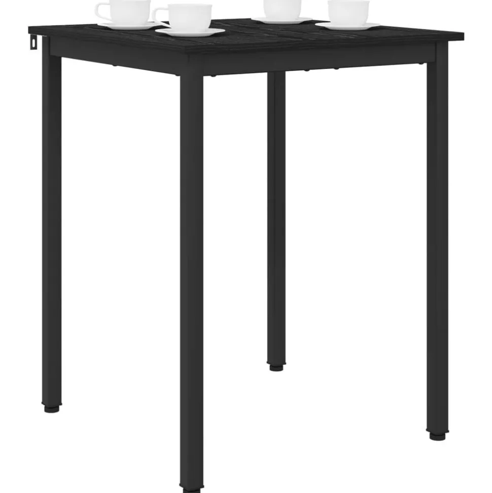 vidaXL Eettafels 60 x 60 x 75 cm METAAL