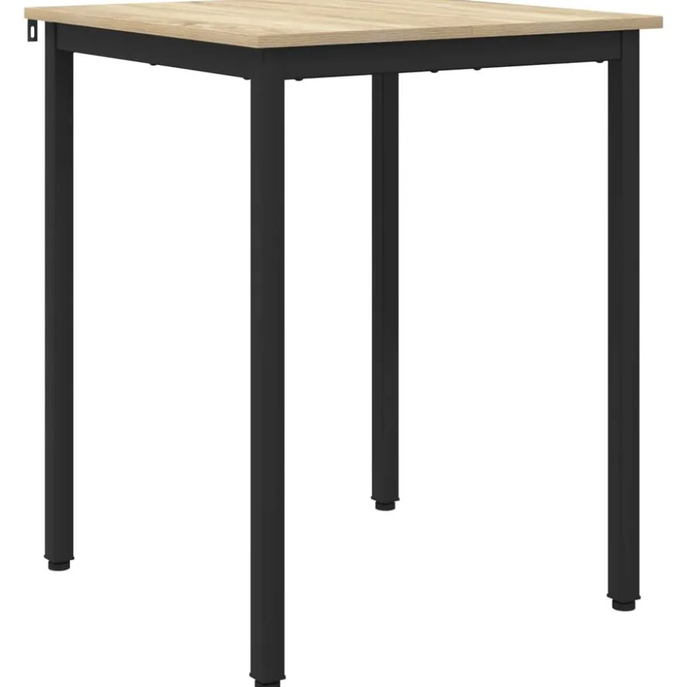 vidaXL Eettafels 60 x 60 x 75 cm METAAL
