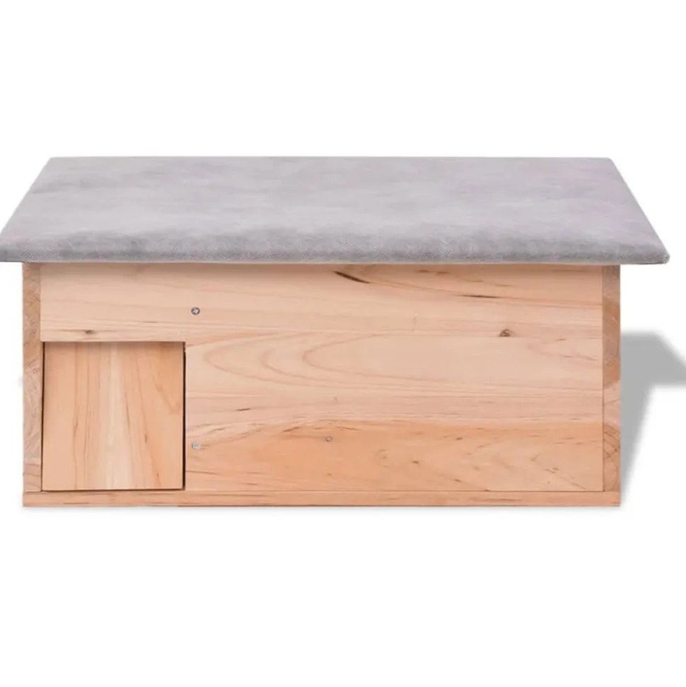 vidaXL Egelhuis 45x33x22 cm hout