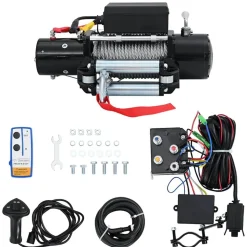 vidaXL Elektrische lier 12 V 5909 kg