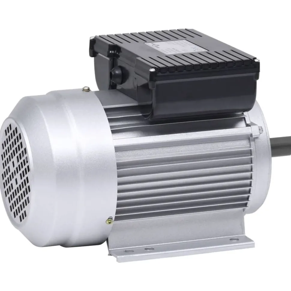 vidaXL Elektromotor 1 fase 1,5 kW/2 kp 2-polig 2800 rpm aluminium