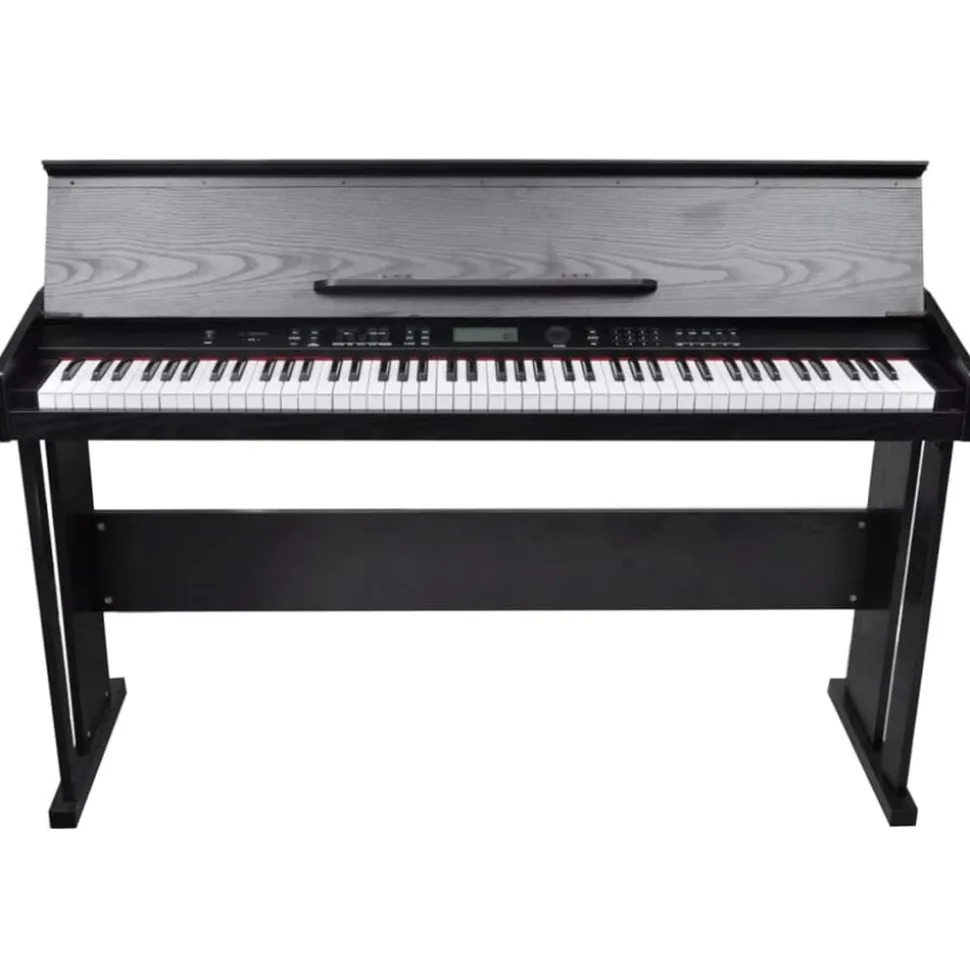 vidaXL Elektronische/Digitale piano met 88 toetsen en bladhouder