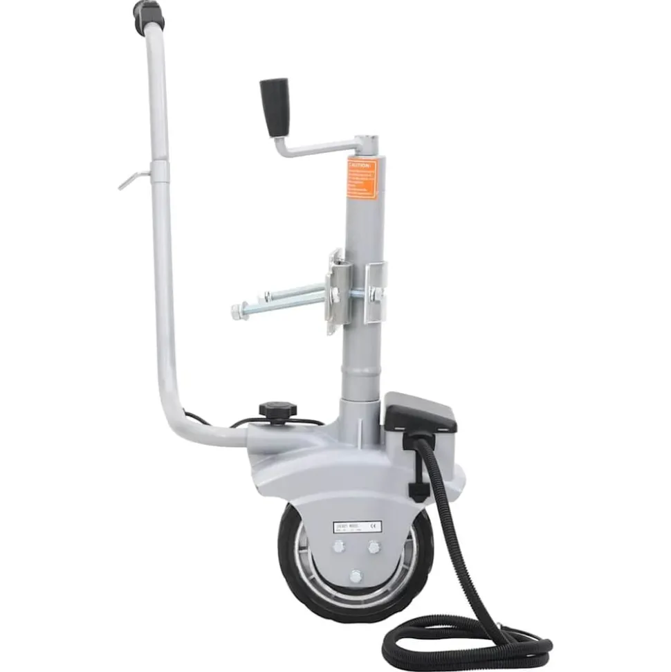 vidaXL Elektrotrekker gemotoriseerd 12 V 350 W aluminium