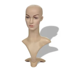 vidaXL Etalagepop vrouw hoofd A