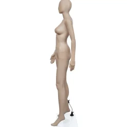 vidaXL Etalagepop vrouw rond hoofd
