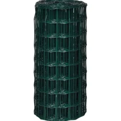 vidaXL Euro hek 10x0,8 m staal groen