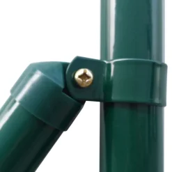 vidaXL Euro hek 10x0,8 m staal groen
