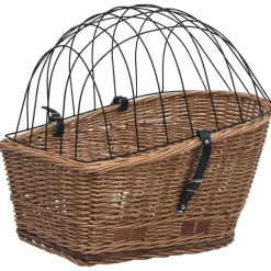 vidaXL Fietsmand voor bagagedrager 55x31x36 cm natuurlijk wilgen