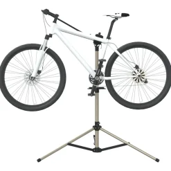 vidaXL Fietsreparatiestandaard inklapbaar 120-165 cm aluminium