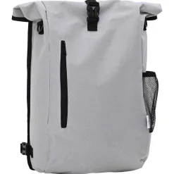 vidaXL Fietstas Grijs 31 x 13 x 58 cm Polyester