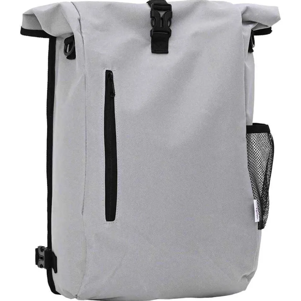 vidaXL Fietstas Grijs 31 x 13 x 58 cm Polyester