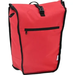 vidaXL Fietstas Rood 34 x 16 x 59 cm Polyester