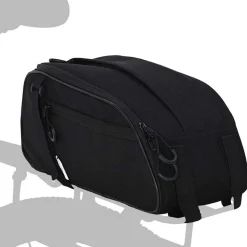 vidaXL Fietstas Zwart 38 x 16 x 16 cm Polyester