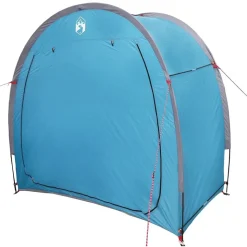 vidaXL Fietstent met dak met opslag Blauw 210 x 90 x 174 cm
