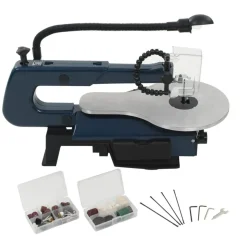 vidaXL Figuurzaagmachineset 125 W 252 mm 108-delig