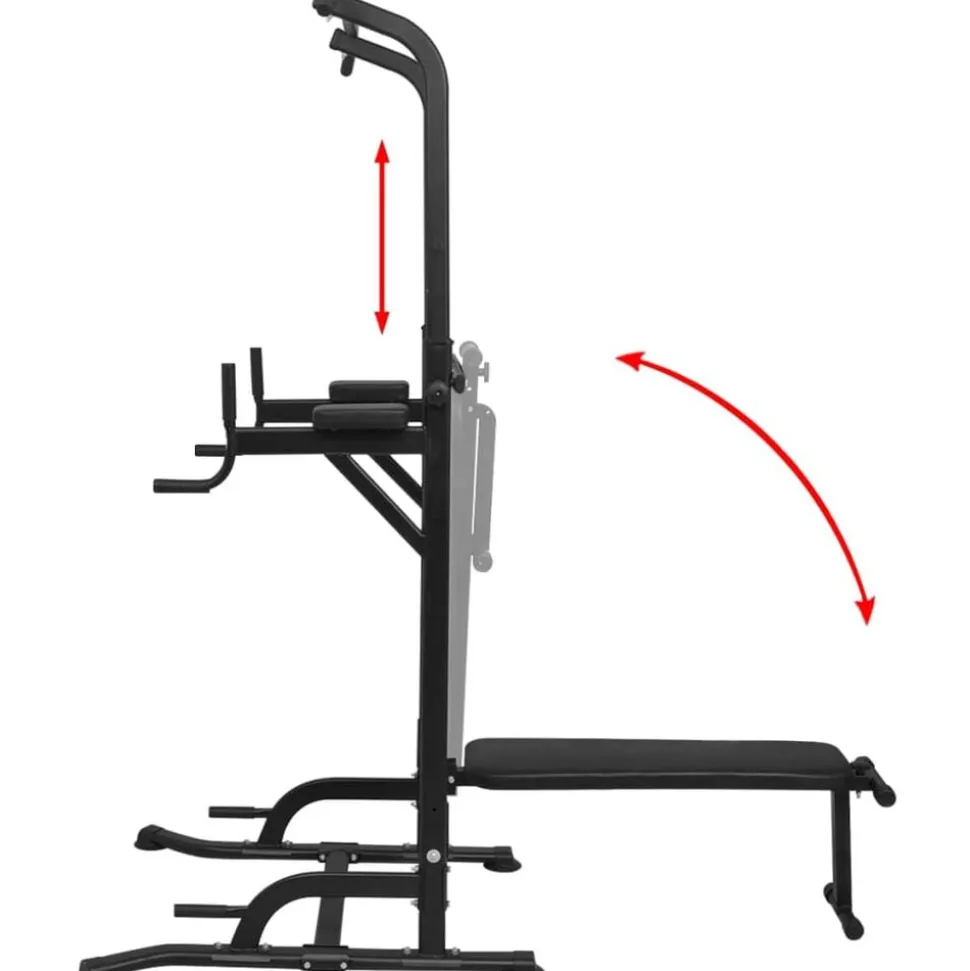 vidaXL Fitness apparaat met sit-up bankje